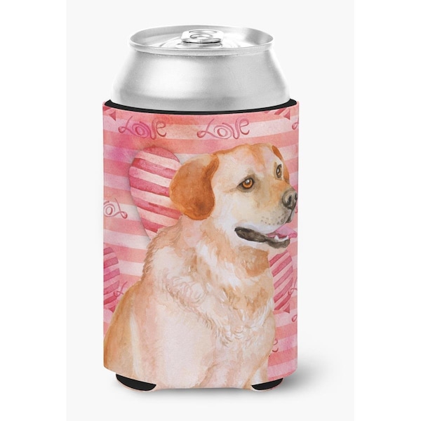 Carolines Treasures Labrador Retriever Love Can or Bottle Hugger - BB9801CC