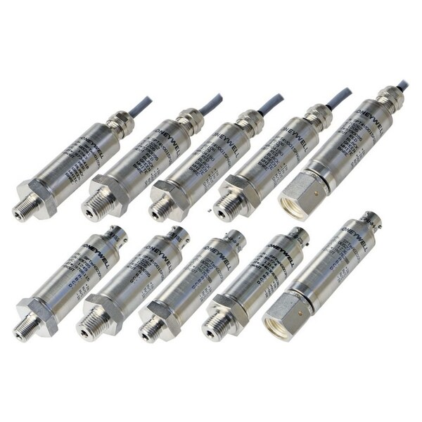 Sensor piezorresistivo de presión absoluta Honeywell, 0 Psi mínimo, 15 Psi máximo, 1-5V, cilíndrico - SPT4V0015PA6W02