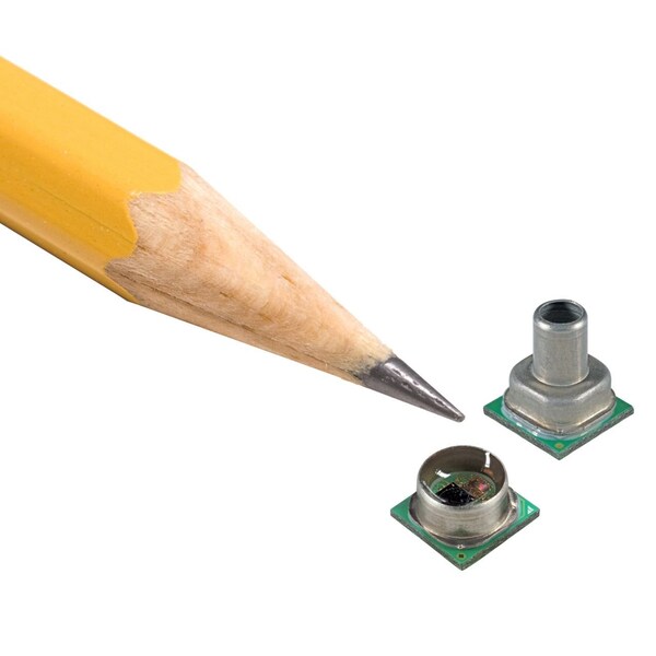 Sensor piezorresistivo Honeywell, Absoluto, Mínimo de 0Psi, Máximo de 15Psi, Cuadrado, Montaje en Superficie - MPRLS0015PA0000SAB