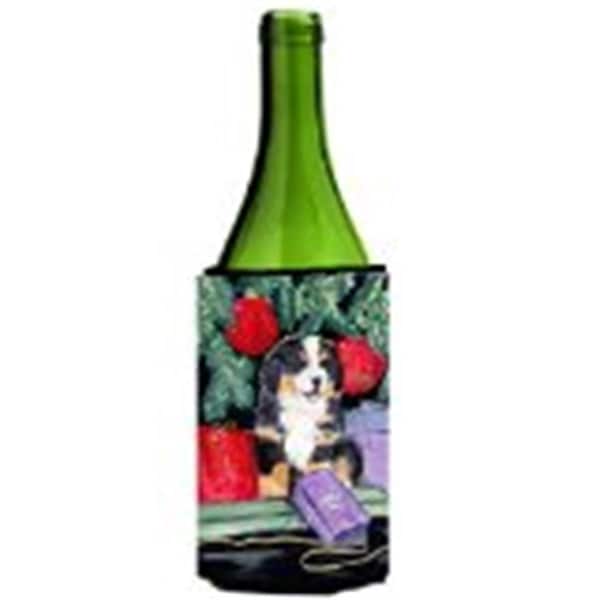 Carolines Treasures Bernese Mountain Dog Wine bottle sleeve Hugger - SS8583LITERK
