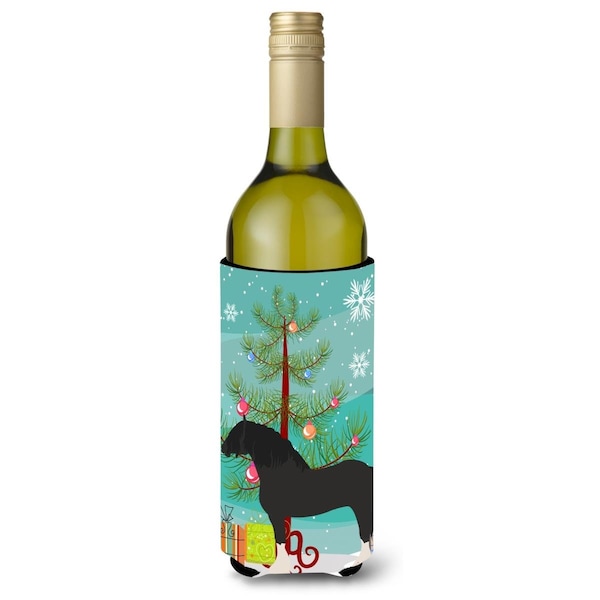 Carolines Treasures Pomeranian Rogener Goose Christmas Wine Bottle Beverge Insulator Hugger - BB9271LITERK