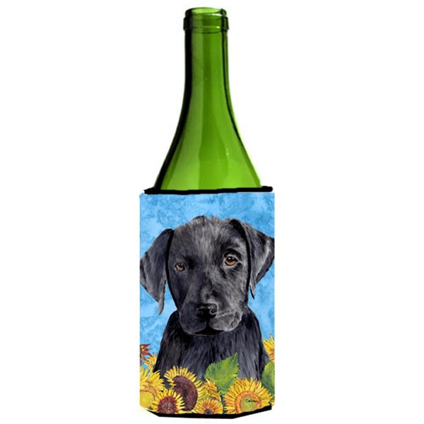 Carolines Treasures Labrador Wine bottle sleeve Hugger - 24 oz. - SC9061LITERK