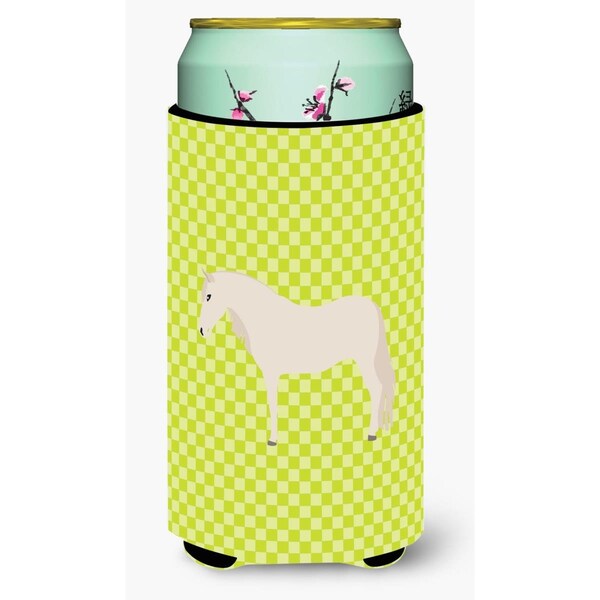 Carolines Treasures Paso Fino Horse Green Tall Boy Beverage Insulator Hugger - BB7731TBC