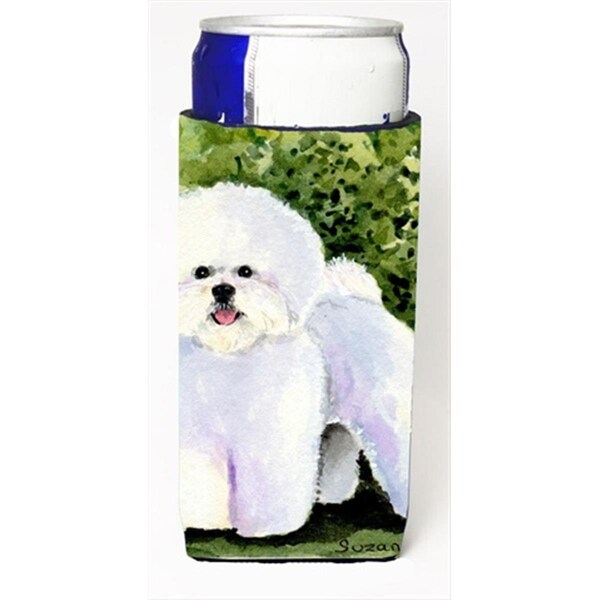 Carolines Treasures Bichon Frise Michelob Ultra bottle sleeves For Slim Cans - 12 Oz. - SS8712MUK