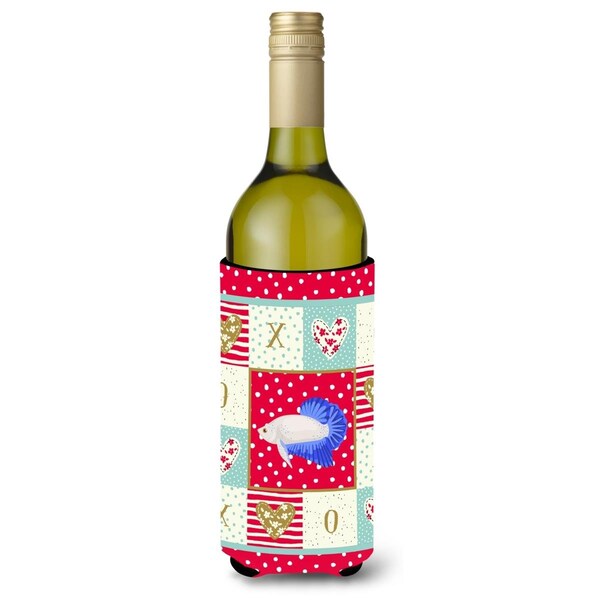Carolines Treasures Plakat Betta Love Wine Bottle Hugger - CK5492LITERK