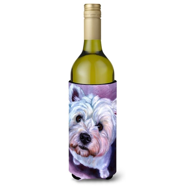 Carolines Treasures Whatsup Westie Wine Bottle Beverage Insulator Hugger - 7400LITERK