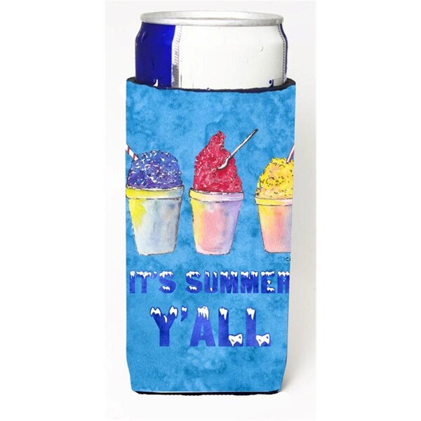 Carolines Treasures Snowballs And Snowcones Michelob Ultra bottle sleeves For Slim Cans - 12 oz. - 8779MUK