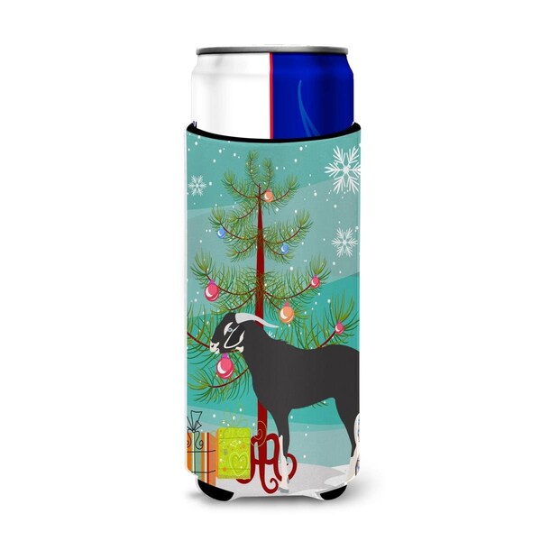 Carolines Treasures Black Bengal Goat Christmas Michelob Ultra Hugger for Slim Cans - BB9251MUK