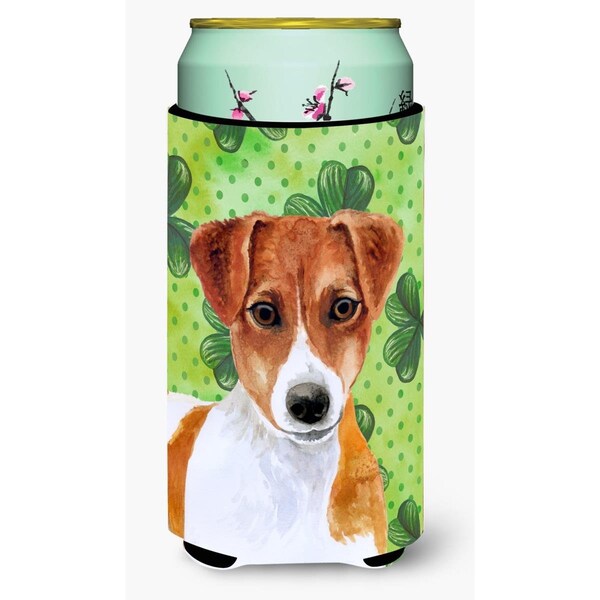 Carolines Treasures Jack Russell Terrier St. Patricks Tall Boy Beverage Insulator Hugger - BB9863TBC