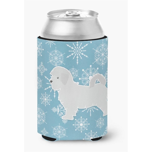Carolines Treasures Winter Snowflake Maltese Can or Bottle Hugger - BB3536CC