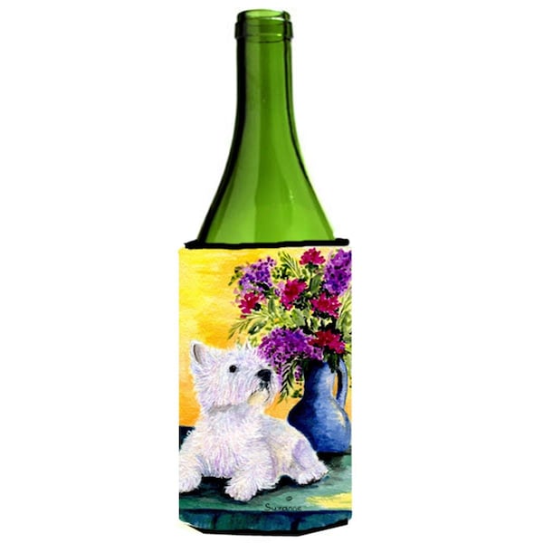 Carolines Treasures Westie Wine bottle sleeve Hugger - 24 oz. - SS8301LITERK