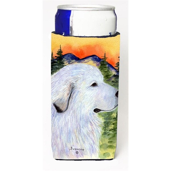 Carolines Treasures Great Pyrenees Michelob Ultra bottle sleeves for slim cans 12 oz. - SS8236MUK