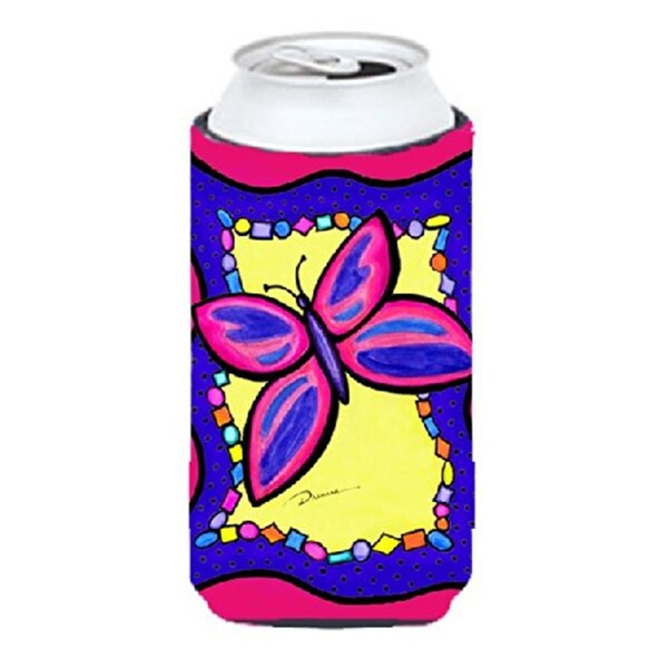 Carolines Treasures Butterfly Tall Boy bottle sleeve Hugger - LD6049TBC