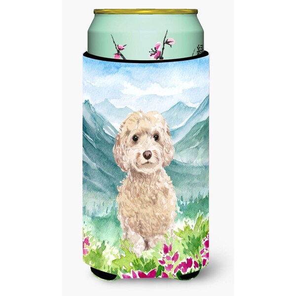 Carolines Treasures Mountian Flowers Goldendoodle Tall Boy Beverage Insulator Hugger - CK1984TBC