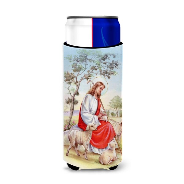 Carolines Treasures Jesus Holding Lamb Michelob Ultra Hugger for Slim Cans - APH3421MUK