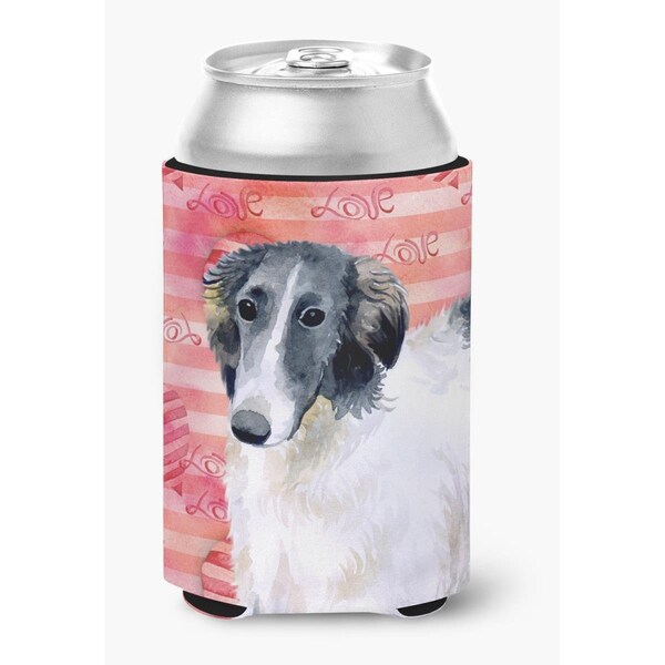 Carolines Treasures Borzoi Love Can or Bottle Hugger - BB9759CC