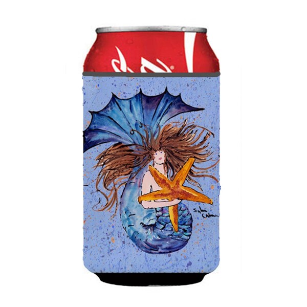 Carolines Treasures Mermaid Can Or Bottle  Hugger - 12 oz. - 8337CC