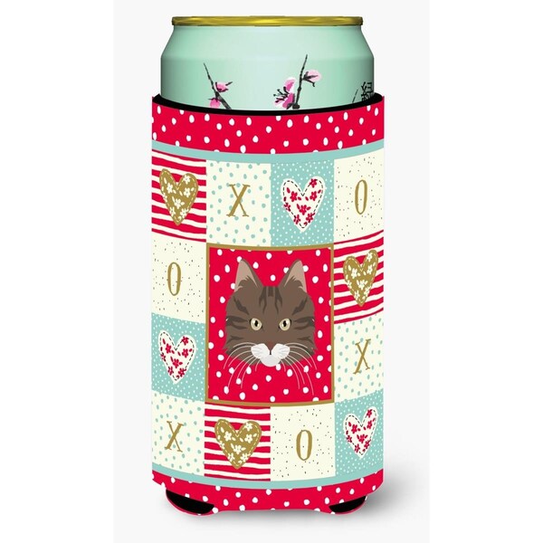 Carolines Treasures Norwegian Forest Cat Tall Boy Beverage Insulator Hugger - CK5137TBC
