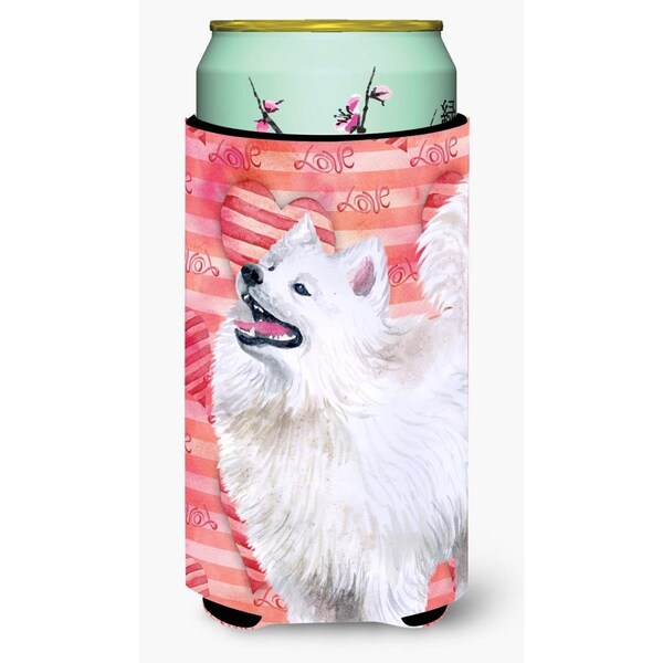 Carolines Treasures Samoyed Love Tall Boy Beverage Insulator Hugger - BB9778TBC
