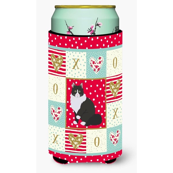 Carolines Treasures 22-24 oz Siberian Forest Cat Love Tall Boy Beverage Hugger - CK5788TBC