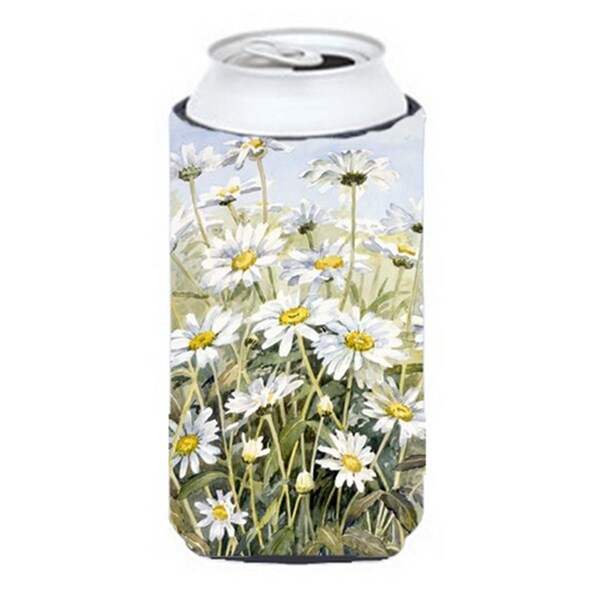 Carolines Treasures Daisies by Bettie Cheesman Tall Boy Can cooler Hugger - CBC0043TBC