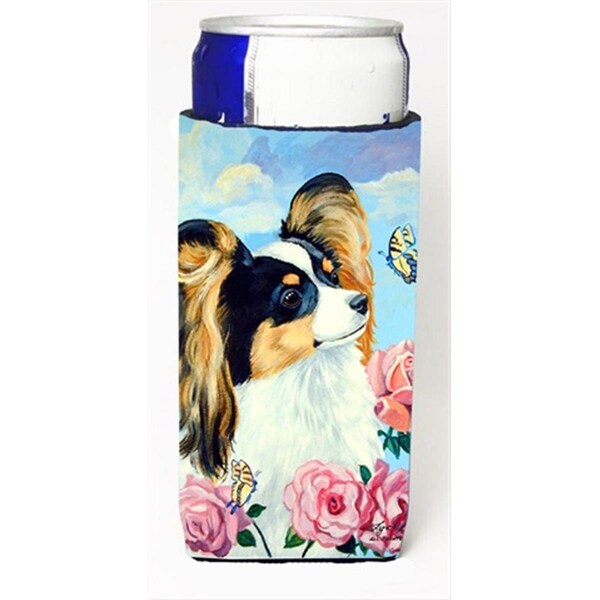 Carolines Treasures Papillon Michelob Ultra bottle sleeves For Slim Cans - 7242MUK