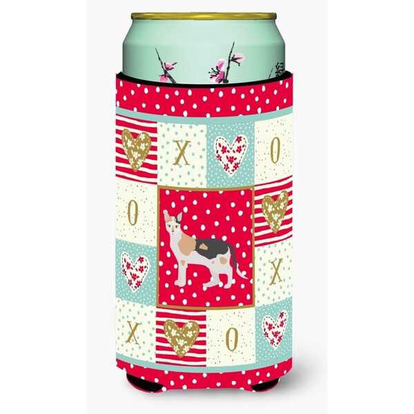 Carolines Treasures 22-24 oz Malayan No.1 Cat Love Tall Boy Beverage Hugger - CK5644TBC