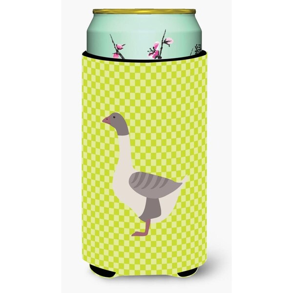 Carolines Treasures Buff Grey Back Goose Green Tall Boy Beverage Insulator Hugger - BB7727TBC