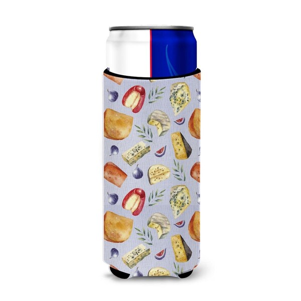 Carolines Treasures Assortment of Cheeses Michelob Ultra Hugger for Slim Cans - BB5198MUK