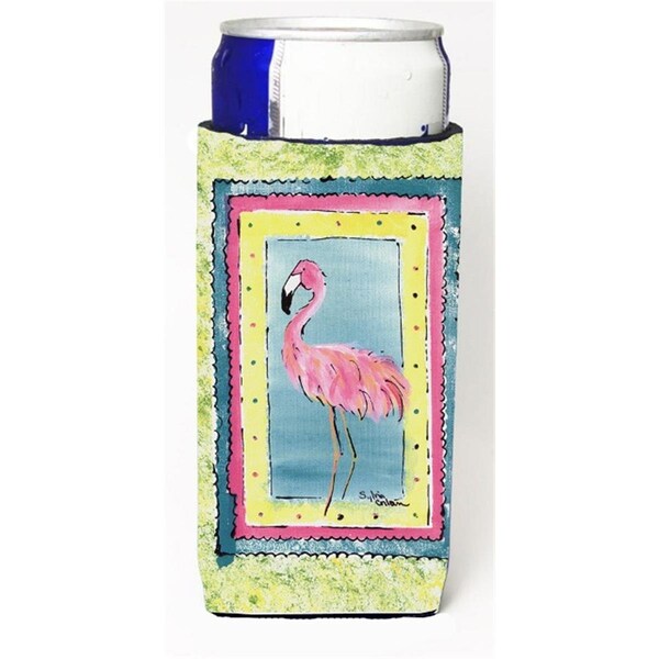 Carolines Treasures Bird - Flamingo Michelob Ultra s for slim cans - 8107MUK