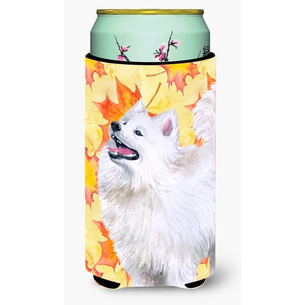 Carolines Treasures Samoyed Fall Tall Boy Beverage Insulator Hugger - BB9952TBC