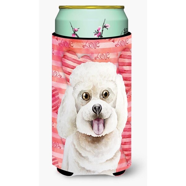 Carolines Treasures Bichon Frise Love Tall Boy Beverage Insulator Hugger - CK1395TBC