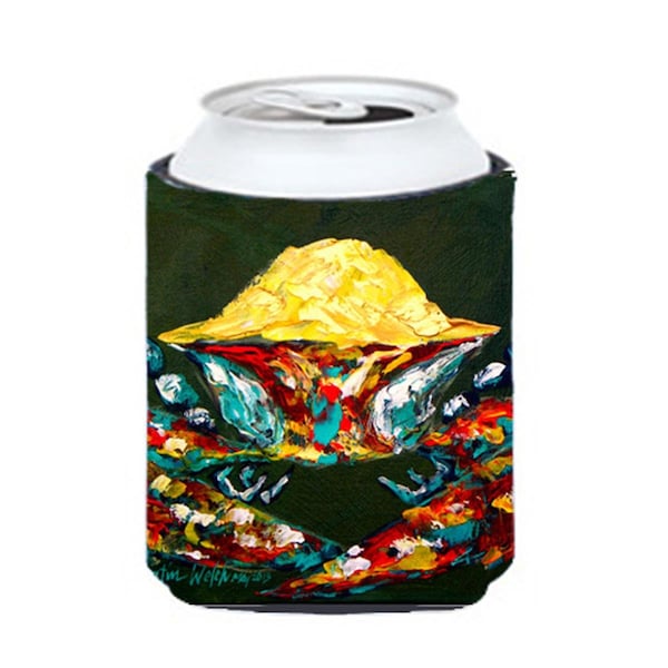 Carolines Treasures Crab Pick Me Can Or Bottle  Hugger - MW1049CC