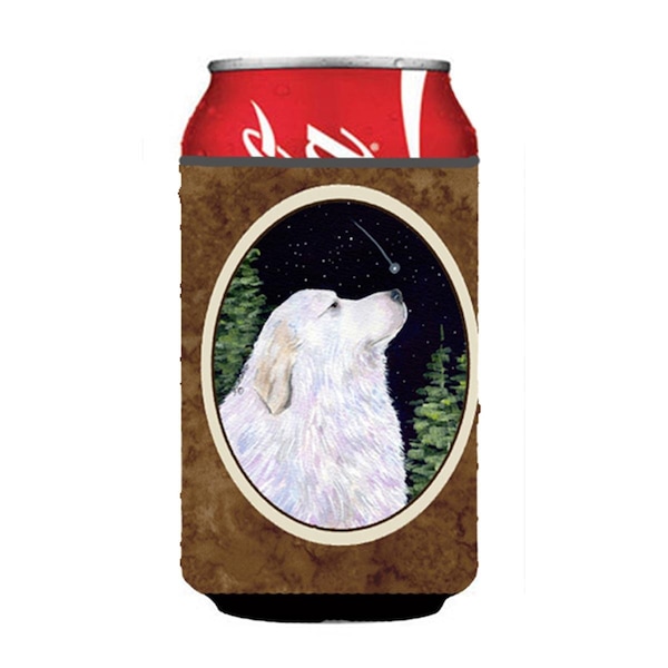 Carolines Treasures Starry Night Great Pyrenees Can Or bottle sleeve Hugger - 12 oz. - SS8470CC