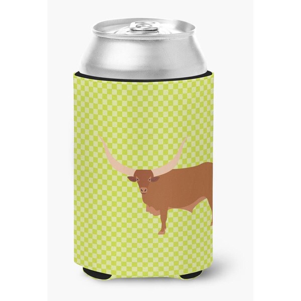 Carolines Treasures Ankole-Watusu Cow Green Can or Bottle Hugger - BB7649CC