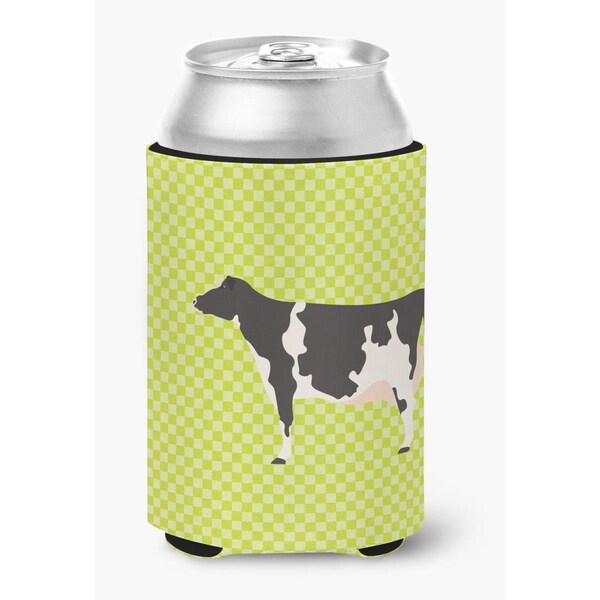 Carolines Treasures Holstein Cow Green Can or Bottle Hugger - BB7648CC