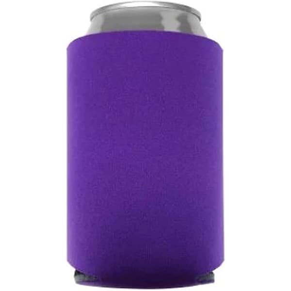Logo Chair Plain Purple Slim Coozie - 001-782-PRP