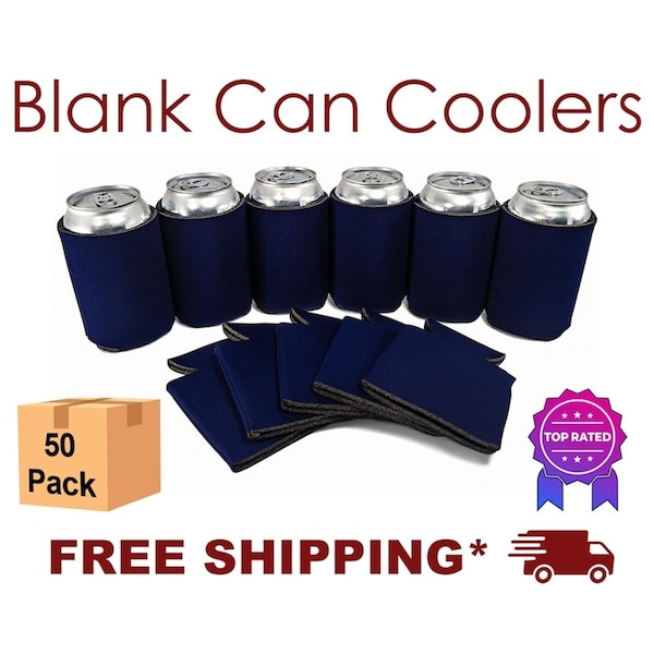 Logo Chair Plain Navy Slim Coozie - 001-782-NVY