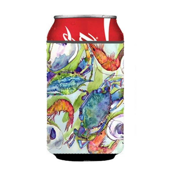 Carolines Treasures Crab Can or bottle sleeve Hugger 12 oz. - 8547CC