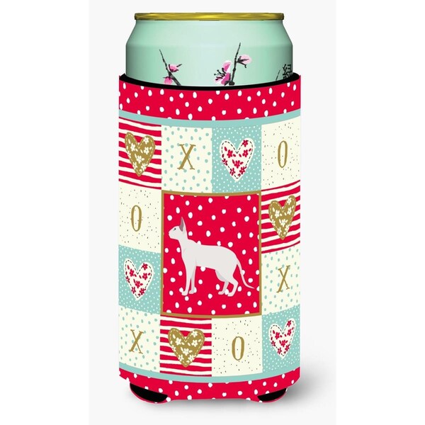 Carolines Treasures 22-24 oz Peterbald No.1 Cat Love Tall Boy Beverage Hugger - CK5676TBC