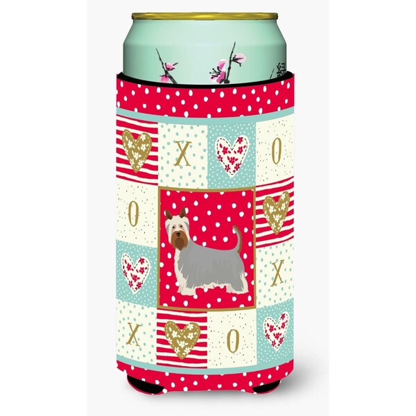 Carolines Treasures 22-24 oz Australian Silky Terrier No.2 Love Tall Boy Beverage Hugger - CK5811TBC
