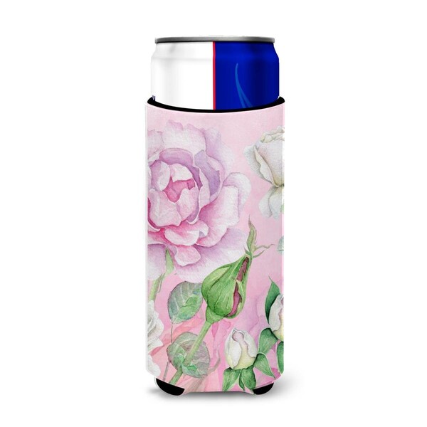 Carolines Treasures Rose Garden Michelob Ultra Hugger for Slim Cans - BB7447MUK