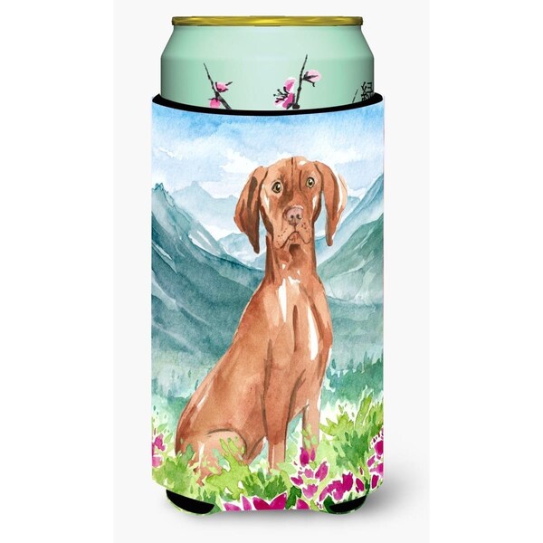 Carolines Treasures Mountain Flowers Vizsla Tall Boy Beverage Insulator Hugger - CK2535TBC