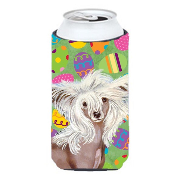 Carolines Treasures Chinese Crested Easter Eggtravaganza Tall Boy   Hugger - 22 To 24 oz. - LH9437TBC
