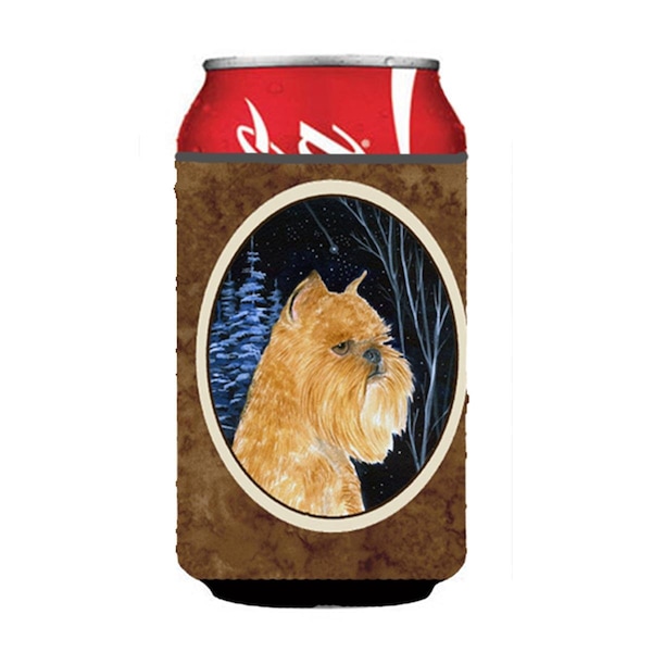 Carolines Treasures Starry Night Brussels Griffon Can Or bottle sleeve Hugger - 12 oz. - SS8362CC