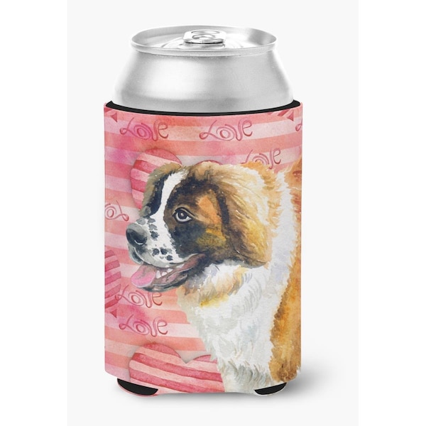 Carolines Treasures Saint Bernard Love Can or Bottle Hugger - BB9766CC