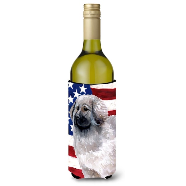Carolines Treasures Moscow Watchdog Patriotic Wine Bottle Beverge Insulator Hugger - BB9673LITERK