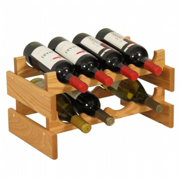 Wooden Mallet 8 Bottle Dakota Wine Rack - WO599330
