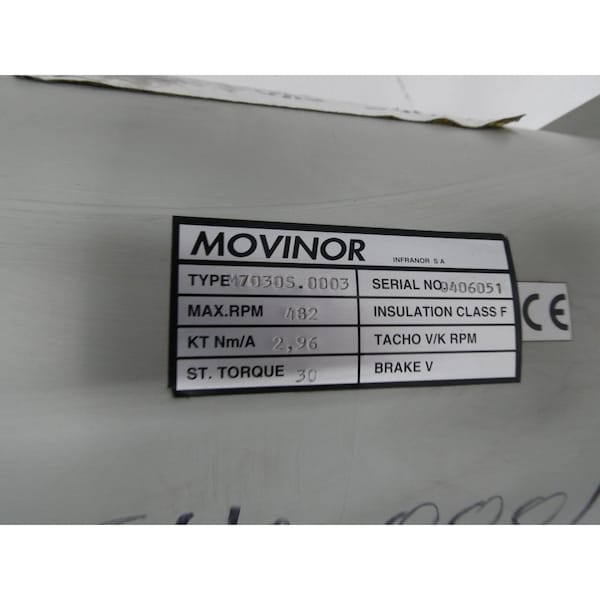 Infranor 482RPM 1-1/4IN 2.96NM MOTOR DE SERVO - M7030S.0003