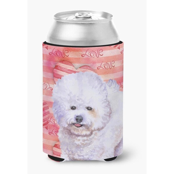 Carolines Treasures Bichon Frise Love Can or Bottle Hugger - BB9735CC